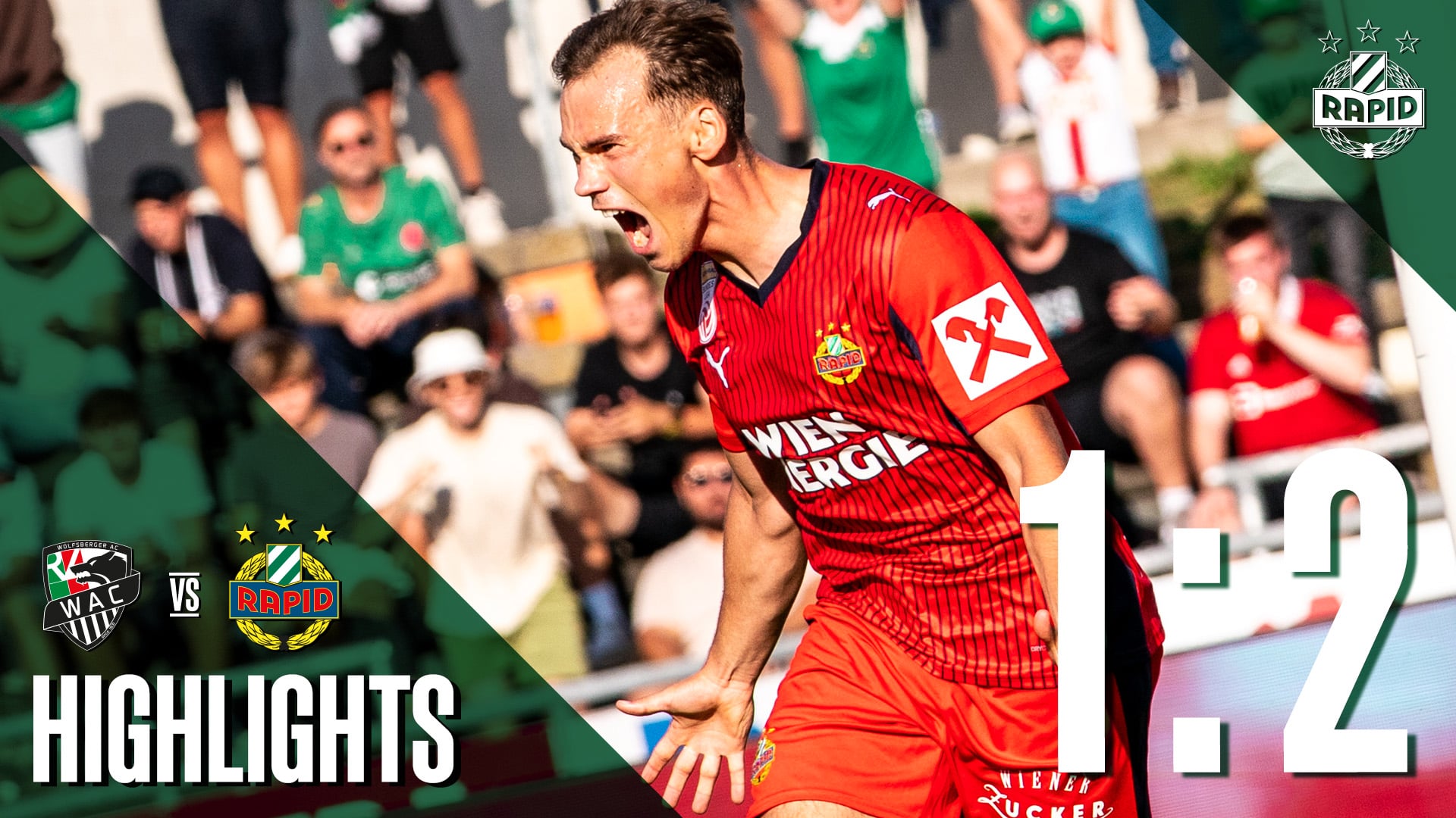Highlights: Wolfsberger AC – SK Rapid