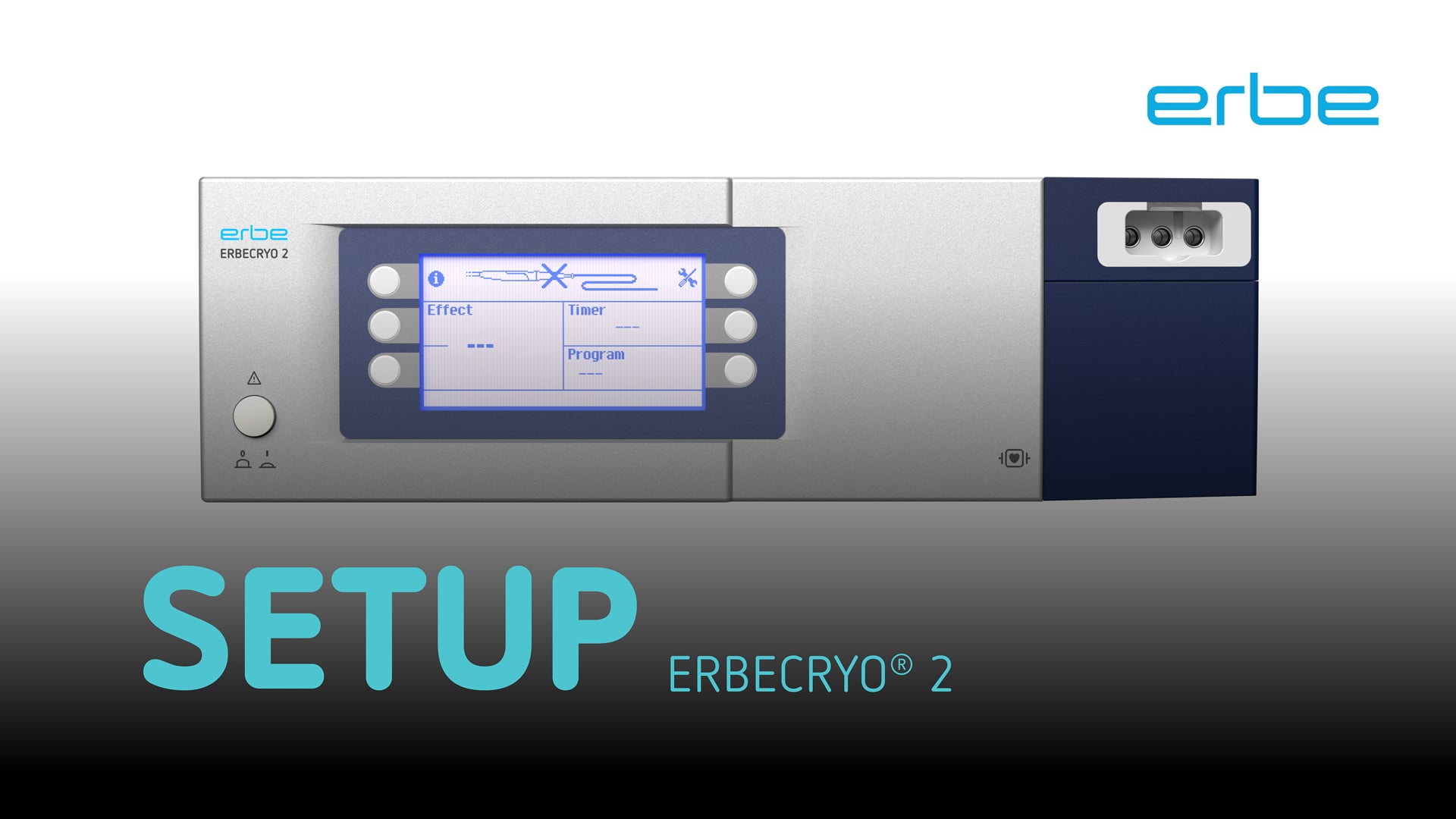 Setup ERBECRYO® 2