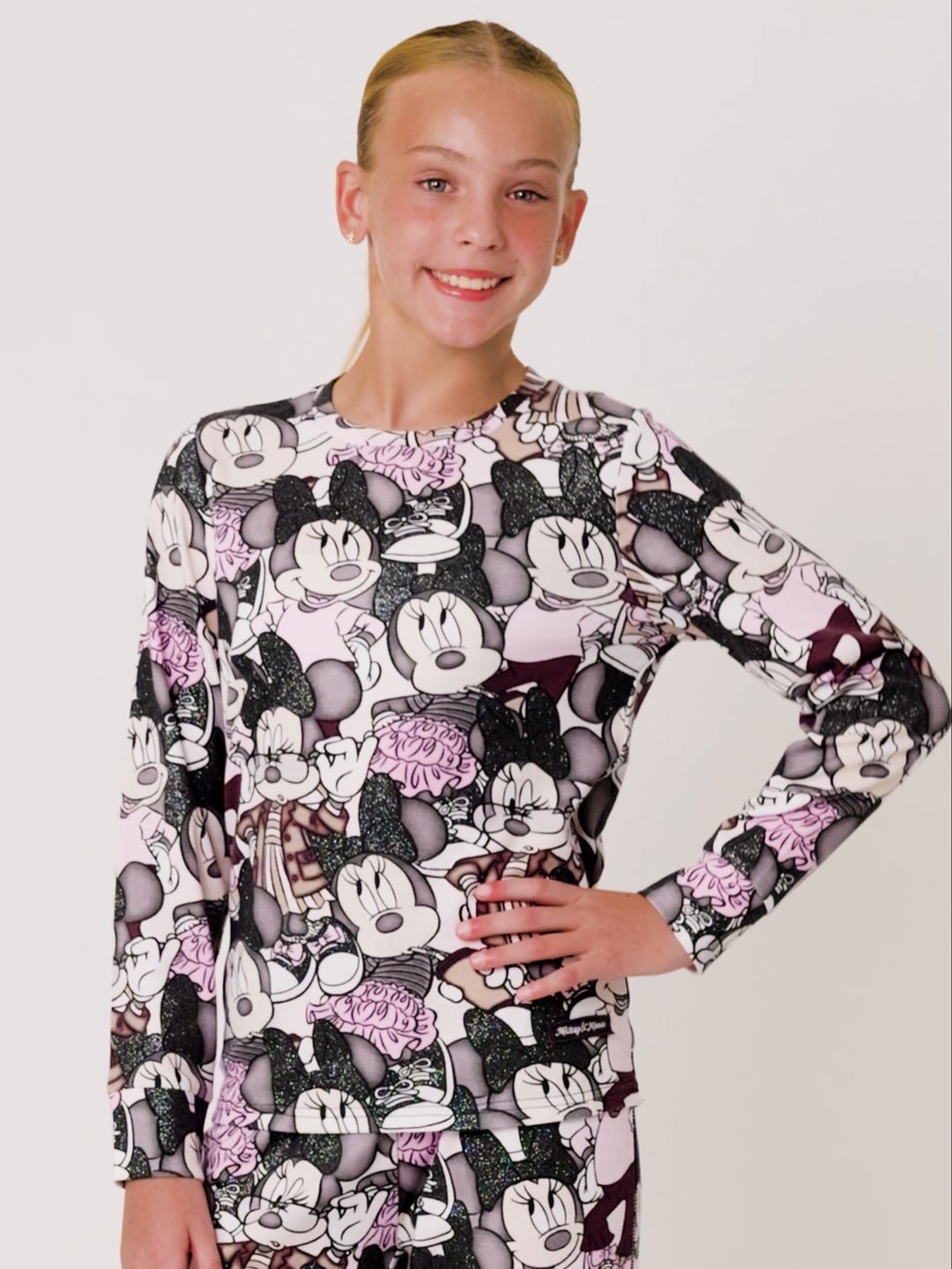 סט פיג’מה ארוכה לעונת המעבר MINNIE