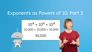 Exponents as Powers of 10: Part 2