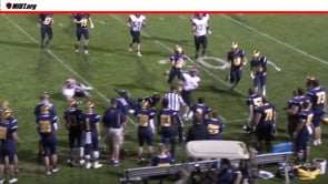 Unnecessary hit out of bounds followed by action by a non-player