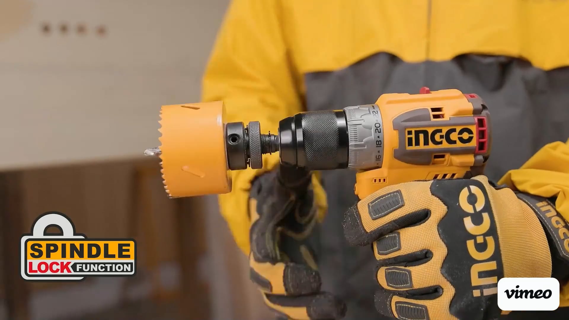 INGCO 16V Compact Brushless Cordless Drill_CDLI16682_SD
