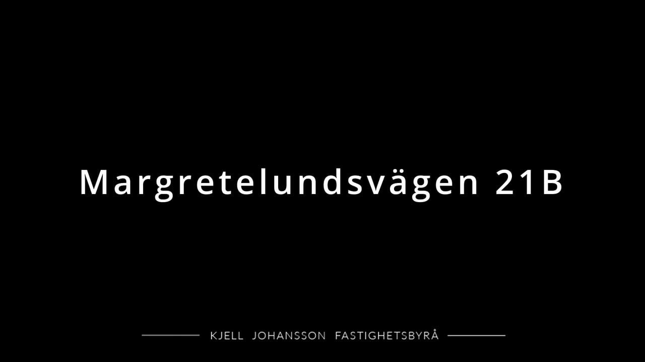 5 rum Villa på Margretelundsvägen 21B Österåkers kommun - video