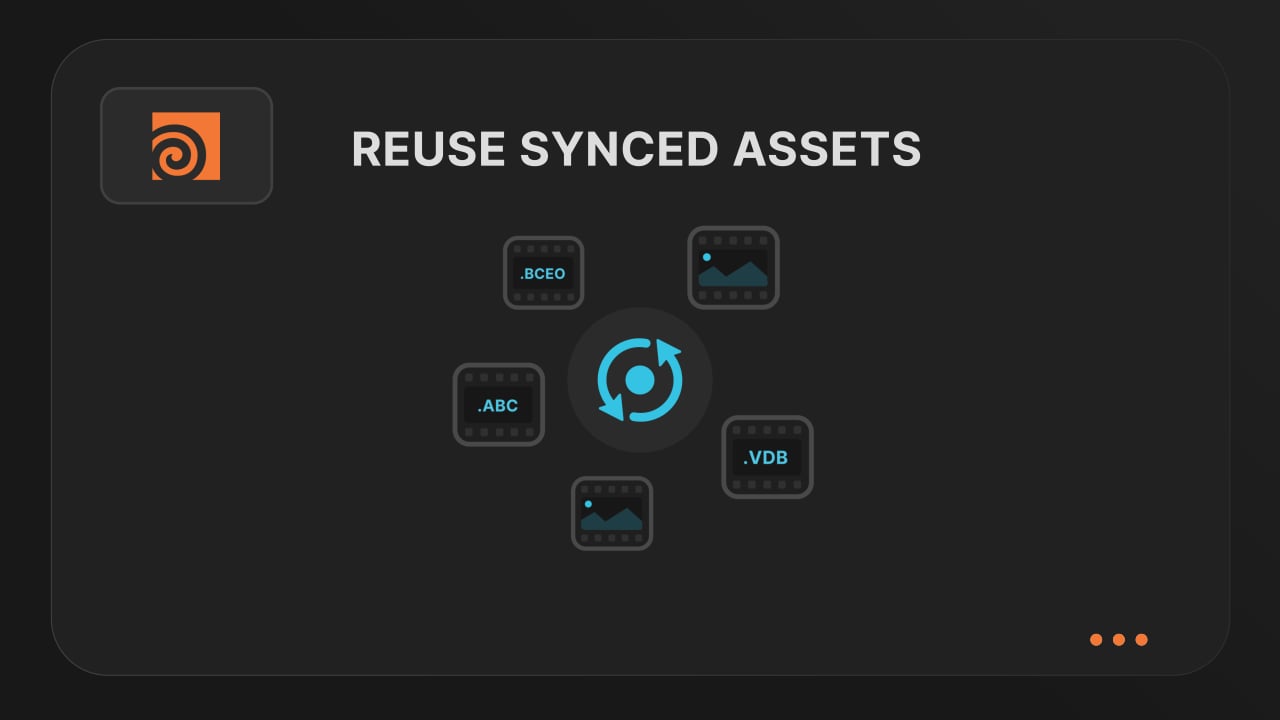 Save time & bandwith by reusing synced assets - Video tutorial thumbnail