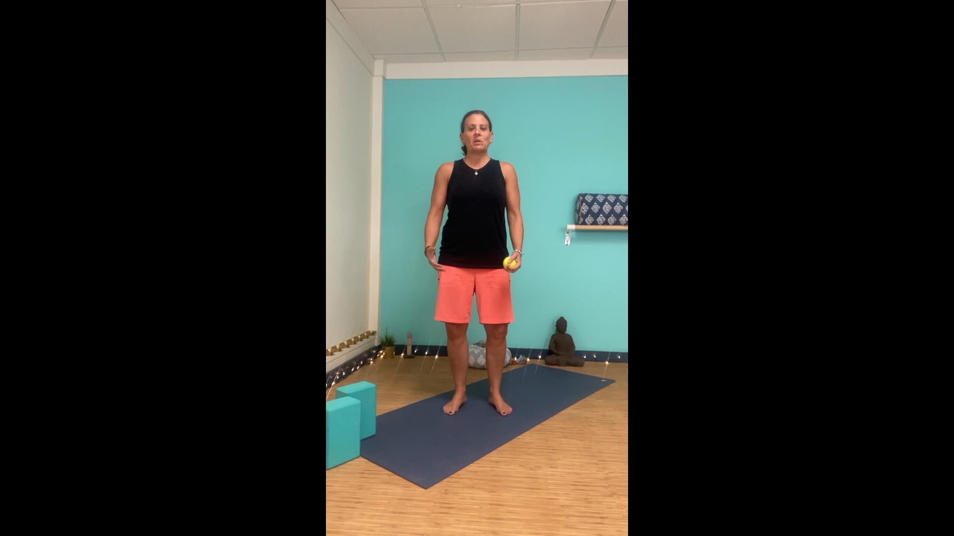 Standing Balance Challenge: Warrior 1