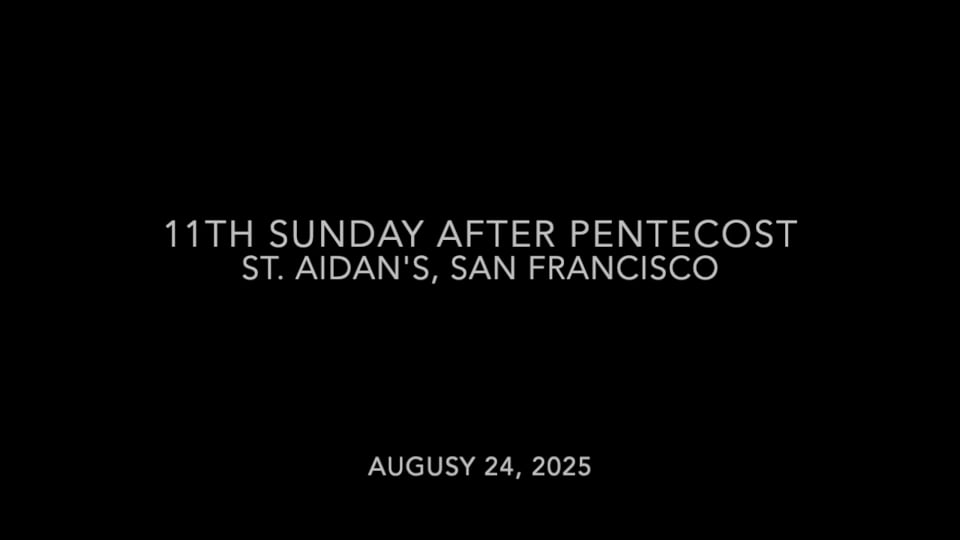 11th Sunday After Pentecost