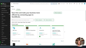 Navigation of your Find Apps page