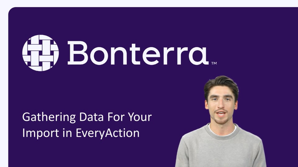 Gathering & Preparing Data For Your Import​