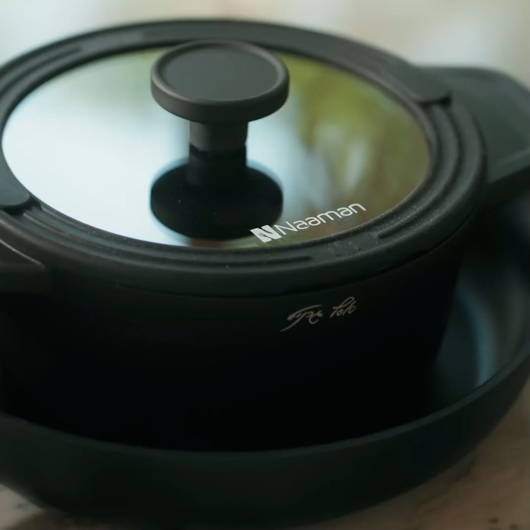 סיר יציקה אלומיניום סדרת Elements שף אסף גרניט