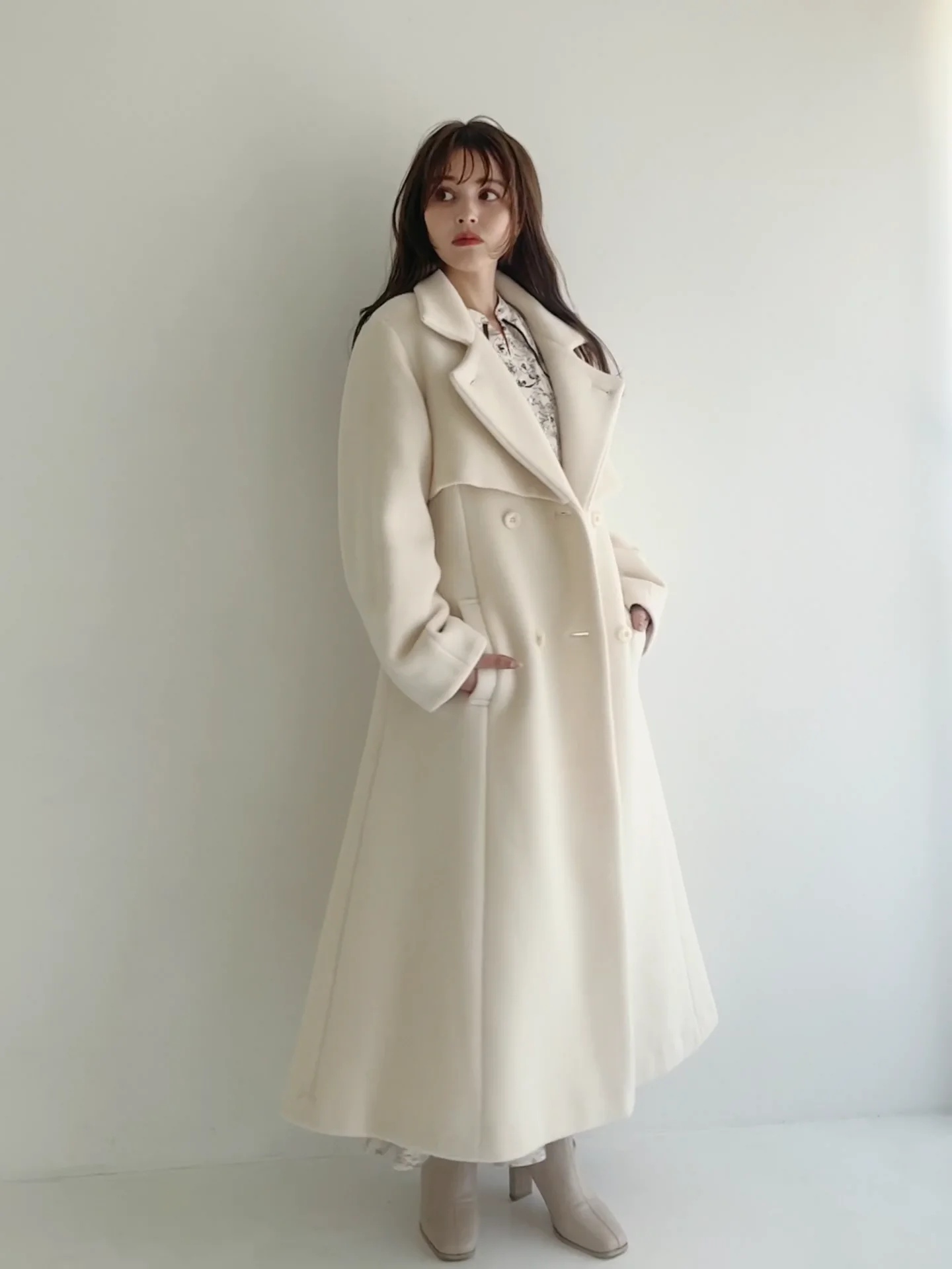 2WAYカラーレディウールコート｜ダズリン（dazzlin）公式通販｜RUNWAY