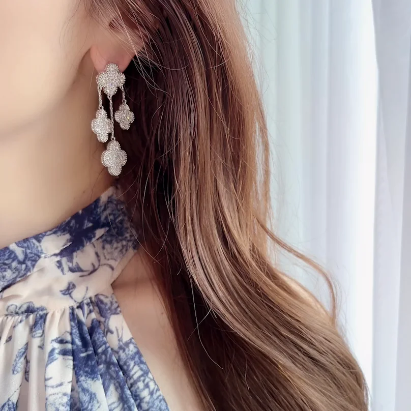 4Clover Pendant motif ピアス | KTY