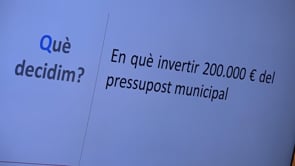 58 propostes continuen als pressupostos participatius