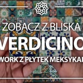 Video: Verdicino - Płytki meksykańskie 5x5 - 120 sztuk