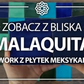 Video: Malaquita - Patchwork z płytek jednokolorowych - 90 szt, 1 m2