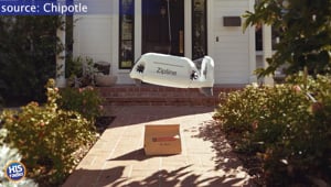 Zip-Potle Flying to A House Near You