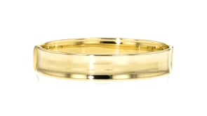 Italian 14kt Yellow Gold Bangle Bracelet