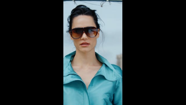 Jaqueta Tafetá Turquesa Daiana