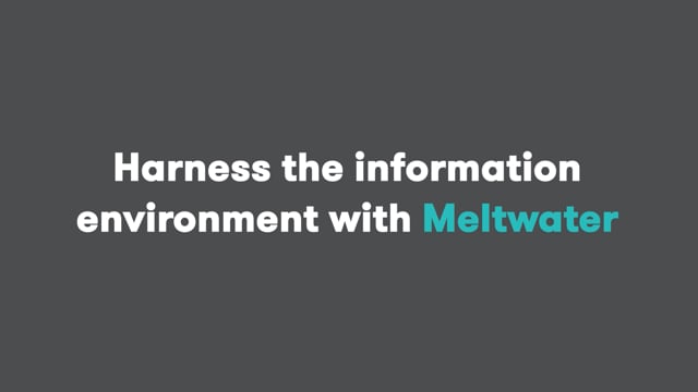 Meltwater for Public Sector