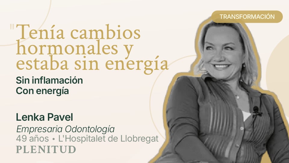 Testimonio en vídeo de Lenka Pavel, alumna del Método PLENITUD