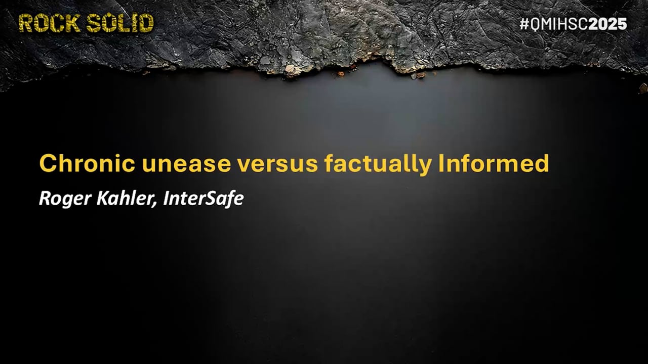 Kahler - Chronic unease versus factually Informed