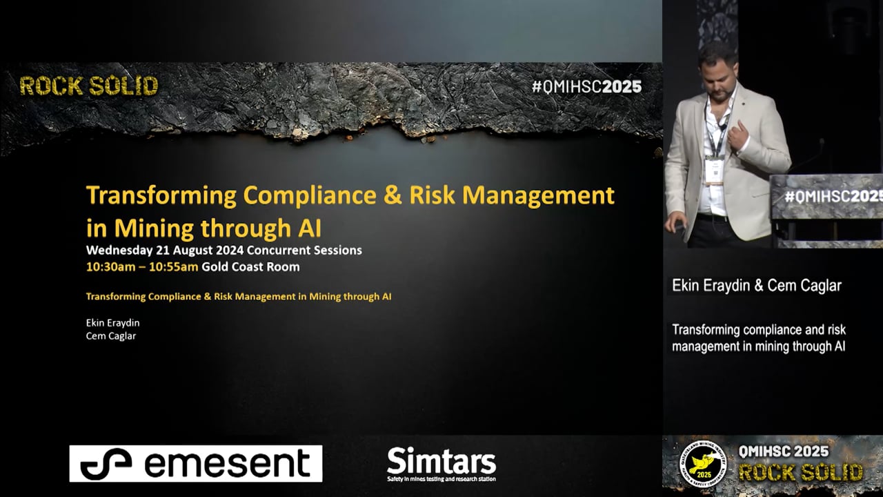 Eraydin/Caglar - Transforming compliance and risk management in mining through AI