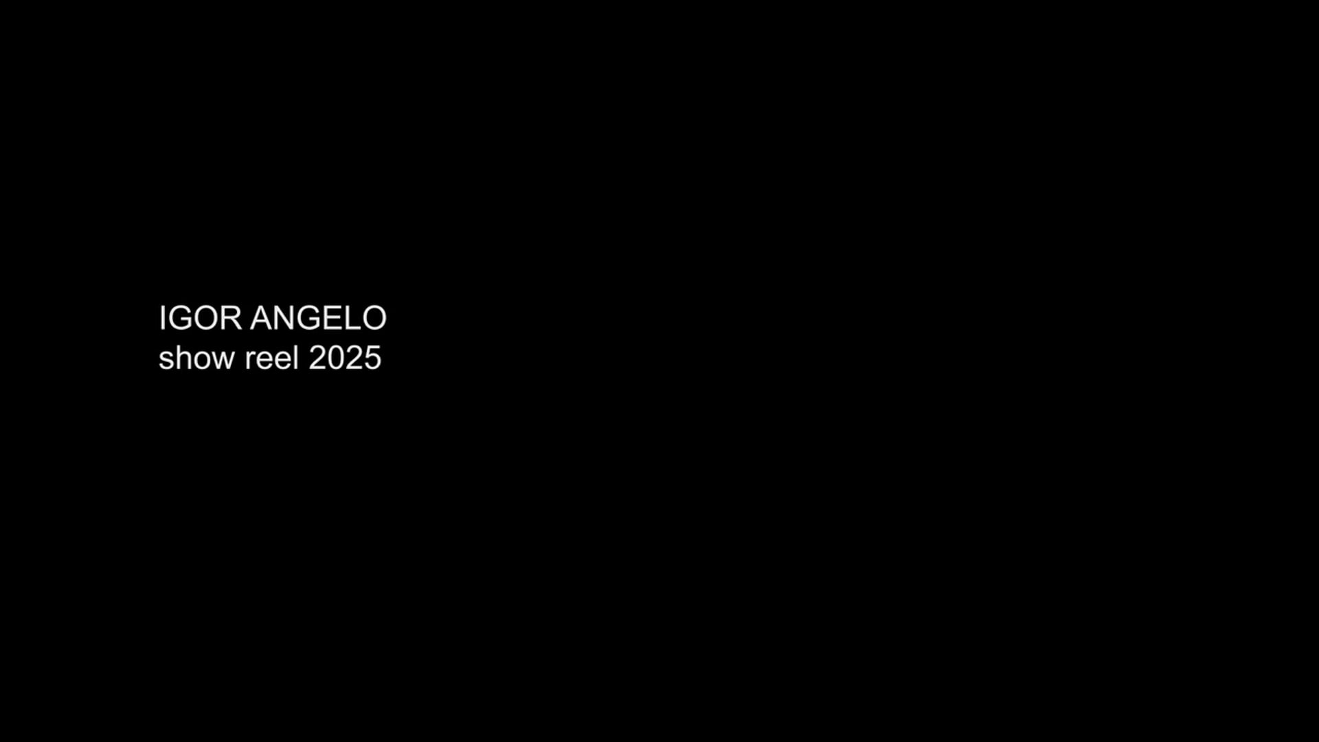 Show Reel 2025
