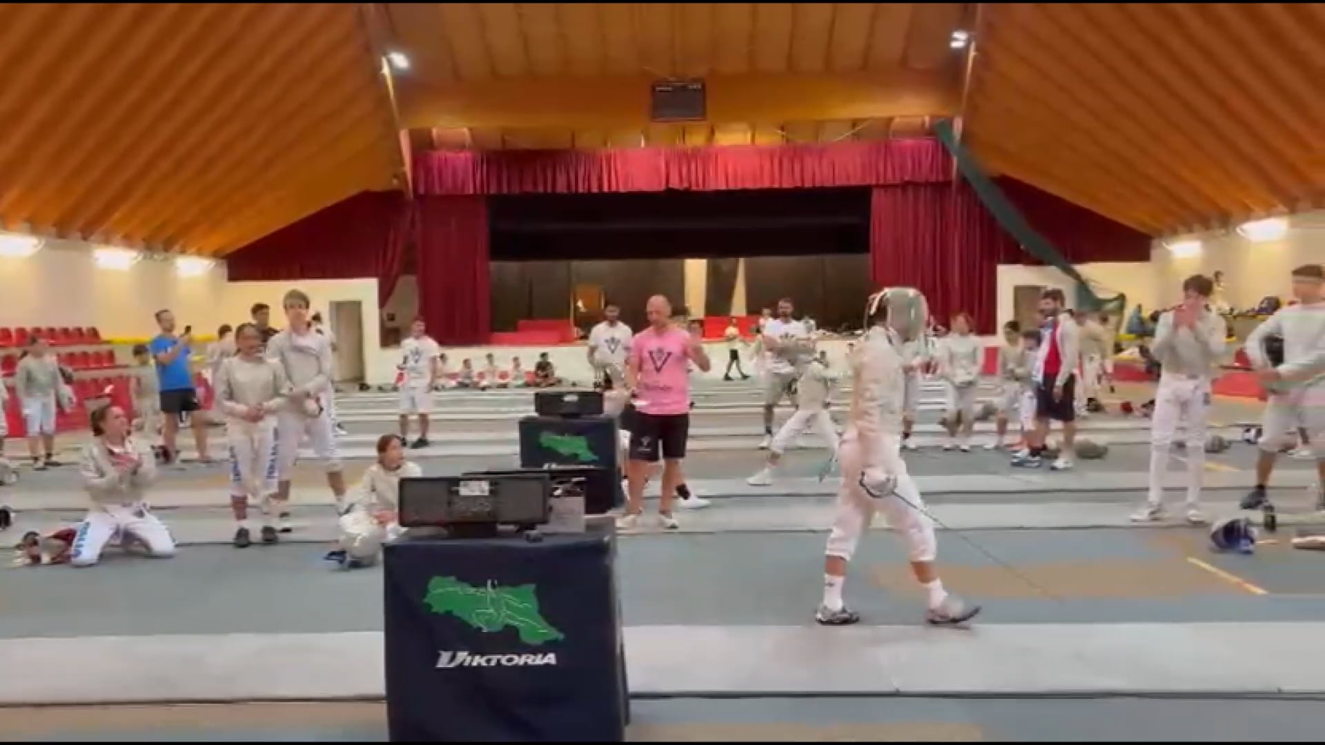 I campioni della sciabola insegnano al Camp di Lizzano in Belvedere