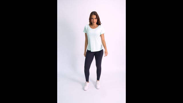 Blusa Fitness Verde Pastel Air Dry Fit