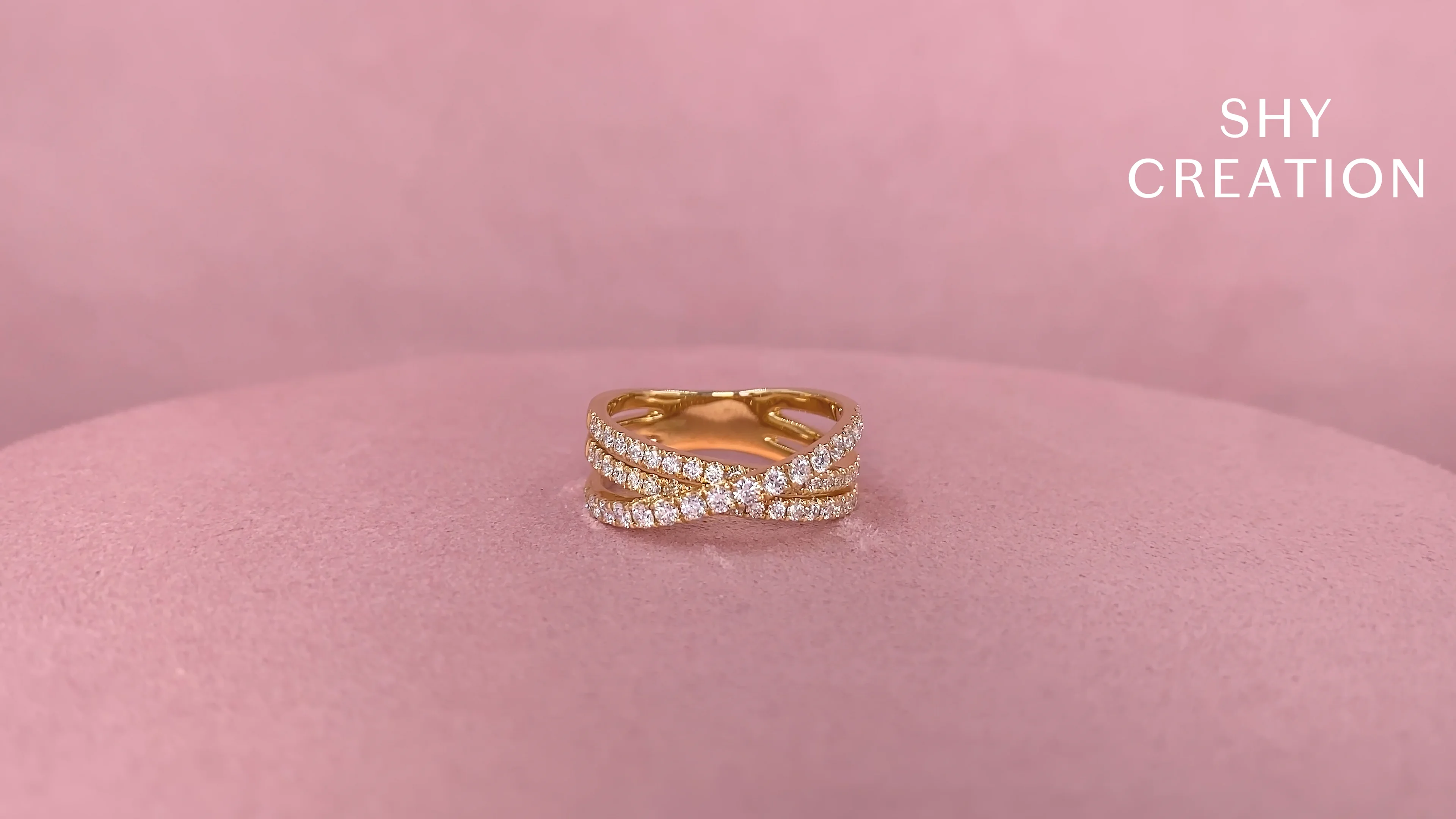 0.79CT DIAMOND BRIDGE RING – Shy Creation