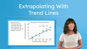 Extrapolating With Trend Lines