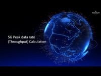 4.9. 5G Peak data rate (Throughput) Calculation