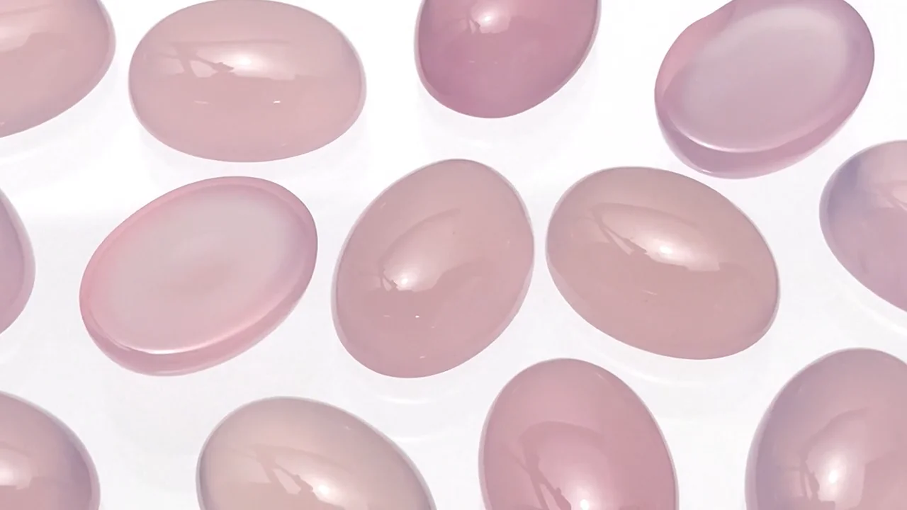 パープルカルセドニールース　最高品質 パープルカルセドニー ルース 009 | mineralhonpo