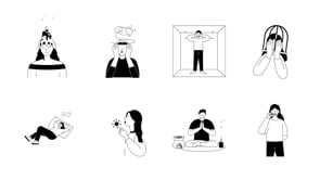 Animated Stress Management, a Healthcare Illustration by Vectors Market (Thumbnail 5 of 5)