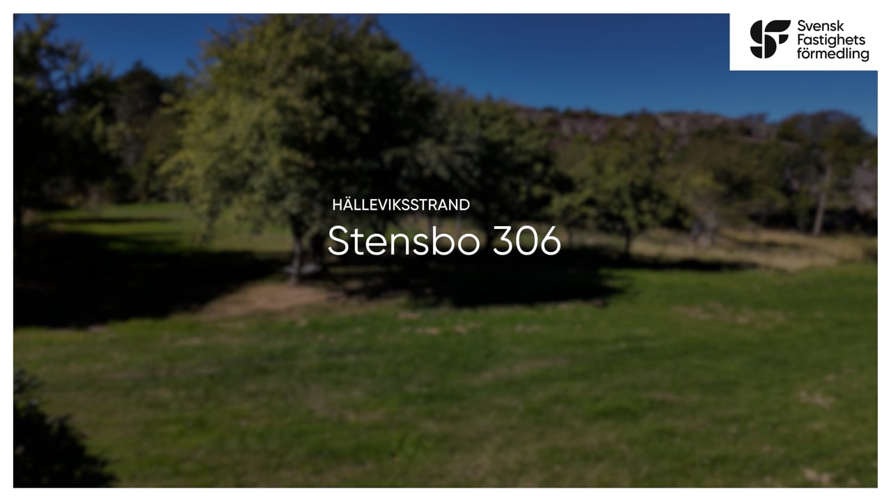 Tomt på Stensbo 300 & Stensbo 302 Hälleviksstrand Orust kommun - video