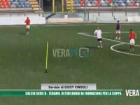 Calcio Serie D - Teramo, ultimi dubbi di formazione per la partita di Coppa