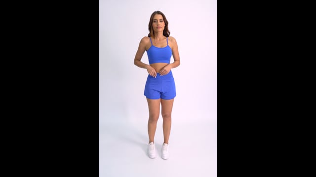 Short Fitness Duplo Com Bolso Royal Tree