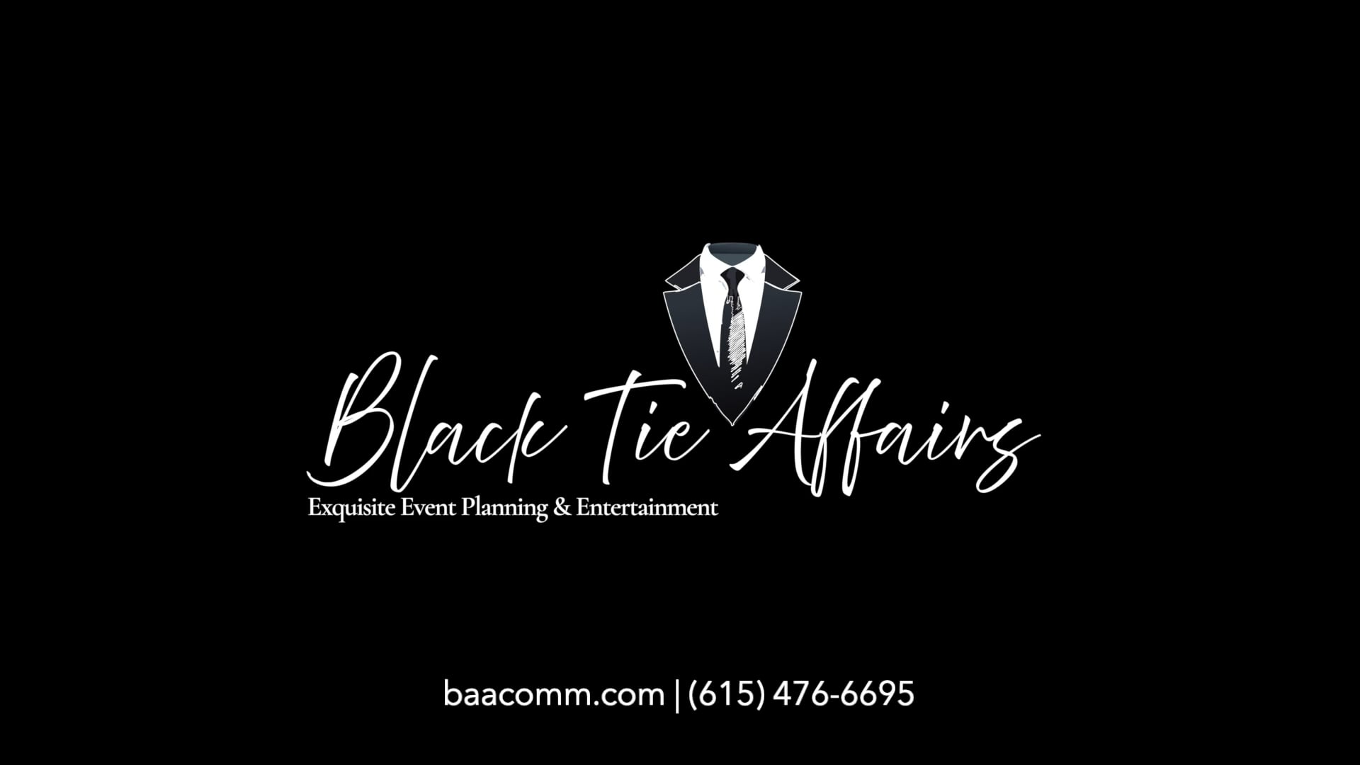 Promotional video thumbnail 4 for Black Tie Affairs
