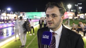 لقاء مع وزير الإتصالات وتقانة المعلومات عبد السلام هيكل على هامش انطلاق معرض دمشق الدولي