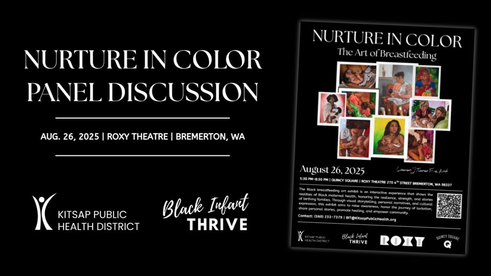 A flyer for Nuture in Color
