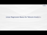 4.1. Linear Regression Basics for Telecom Analytics