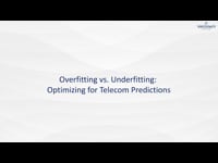4.5. Overfitting vs. Underfitting Optimizing for Telecom Predictions