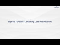 5.2. Sigmoid Function Converting Data into Decisions