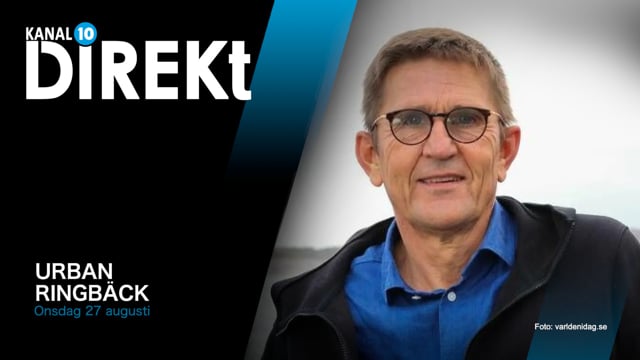 ⁣Onsdag 27 augusti | Kanal 10 Direkt