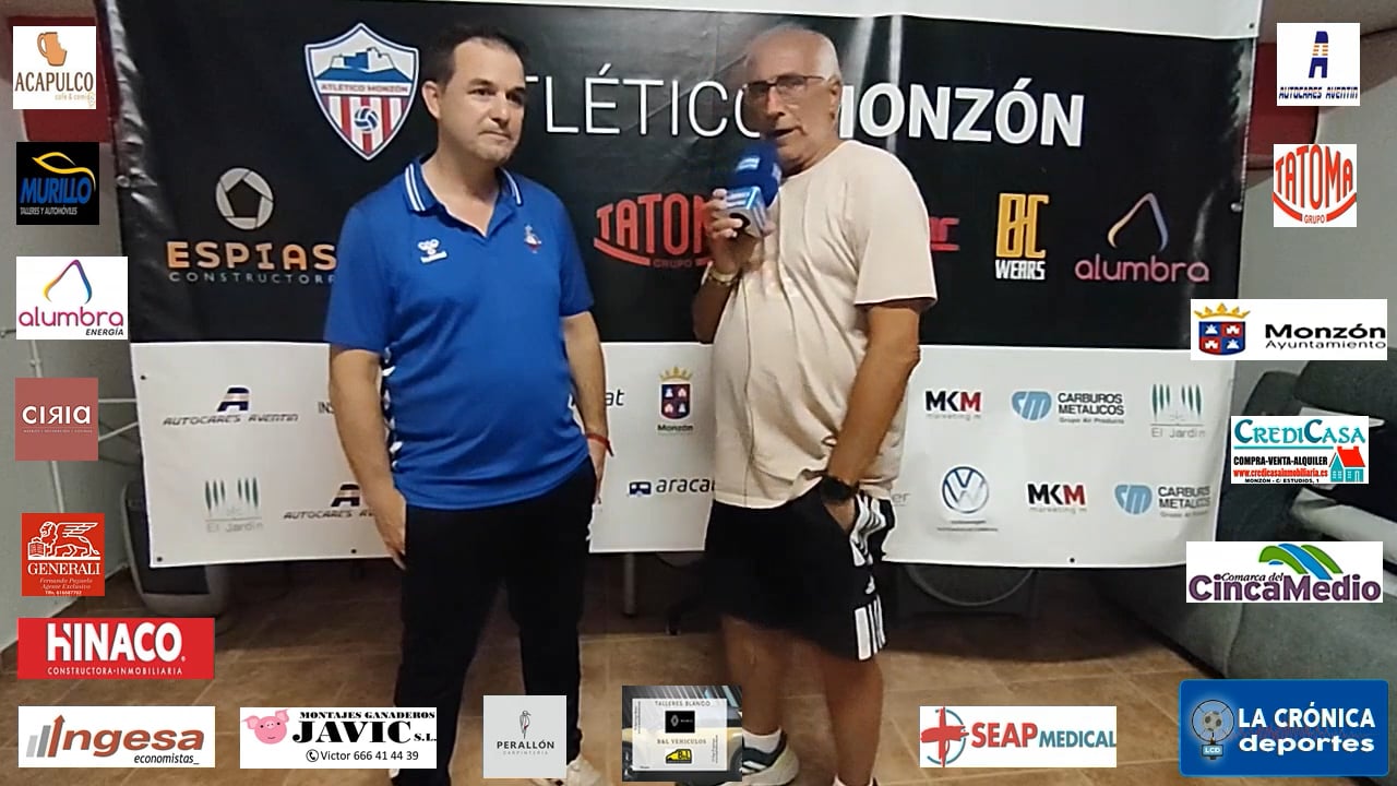 EL  AT.MONZÓN  ALUMBRA GANA LA COPA FEDERACIÓN AL VENCER ( 3-1 ) AL CALAMOCHA   SERGIO  LAGUNAS ( ENTRENADOR CALAMOCHA )