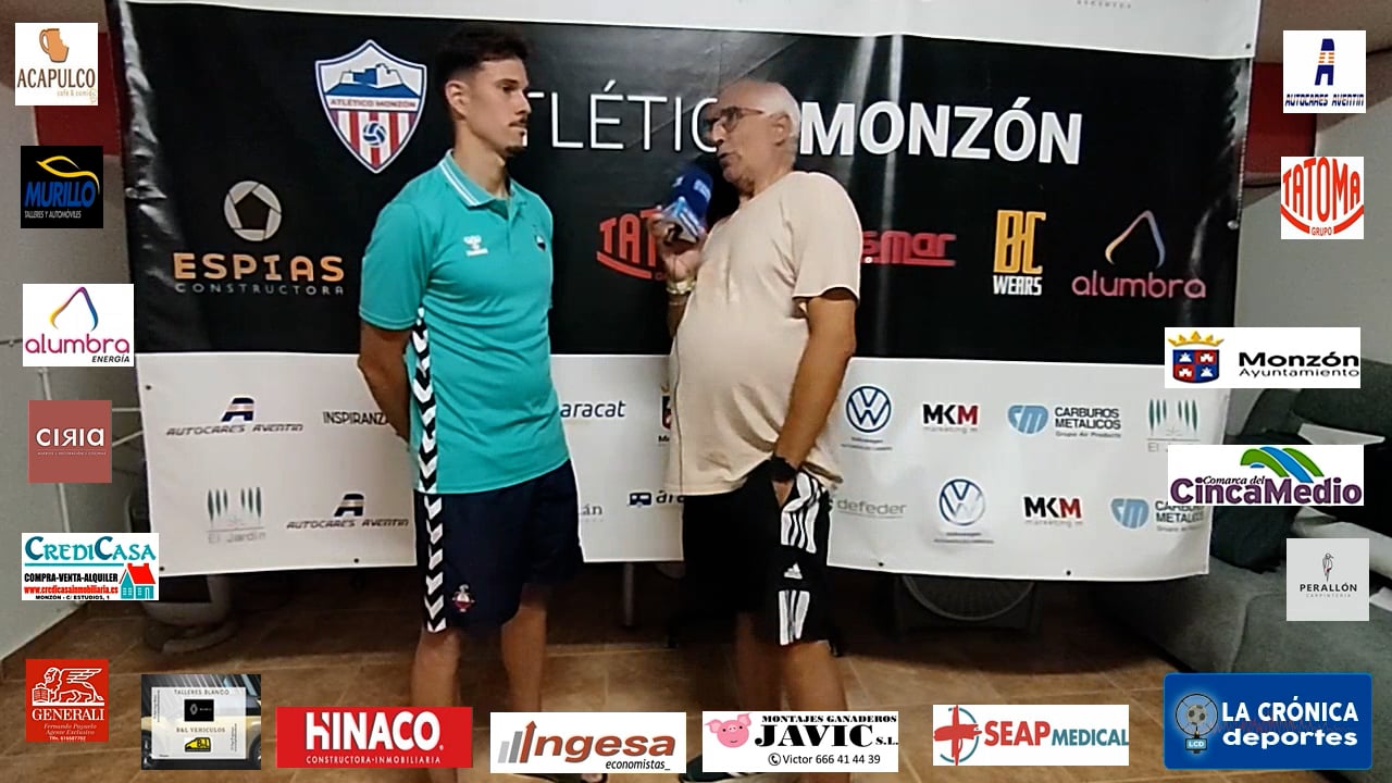 EL  AT.MONZÓN ALUMBRA GANA  LA COPA FEDERACIÓN AL VENCER ( 3-1 ) AL CALAMOCHA    DIEGO  CRESPO ( JUGADOR  CALAMOCHA )