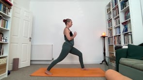 dog yoga pre walk