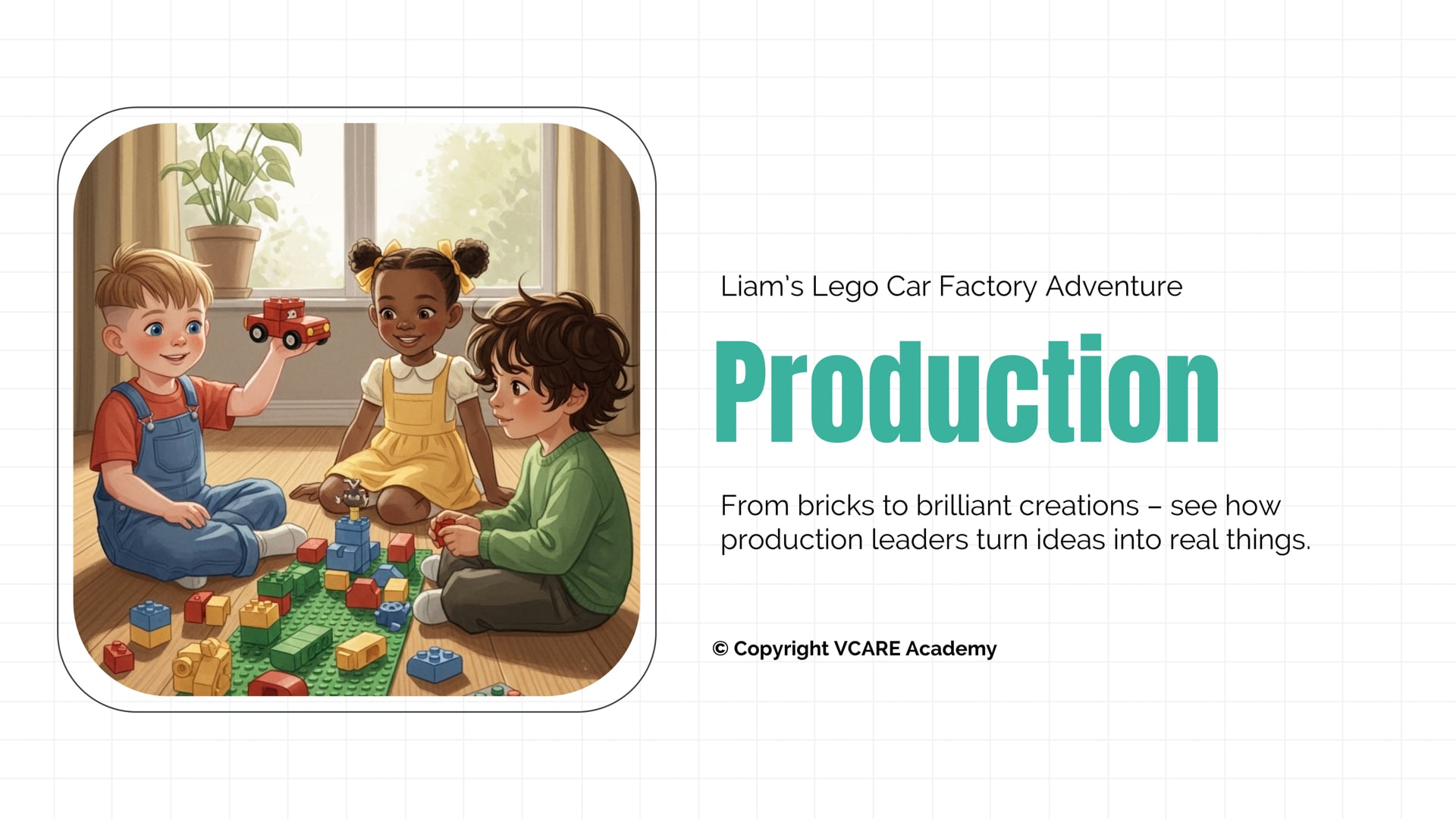 Liam’s Lego Car Factory Adventure