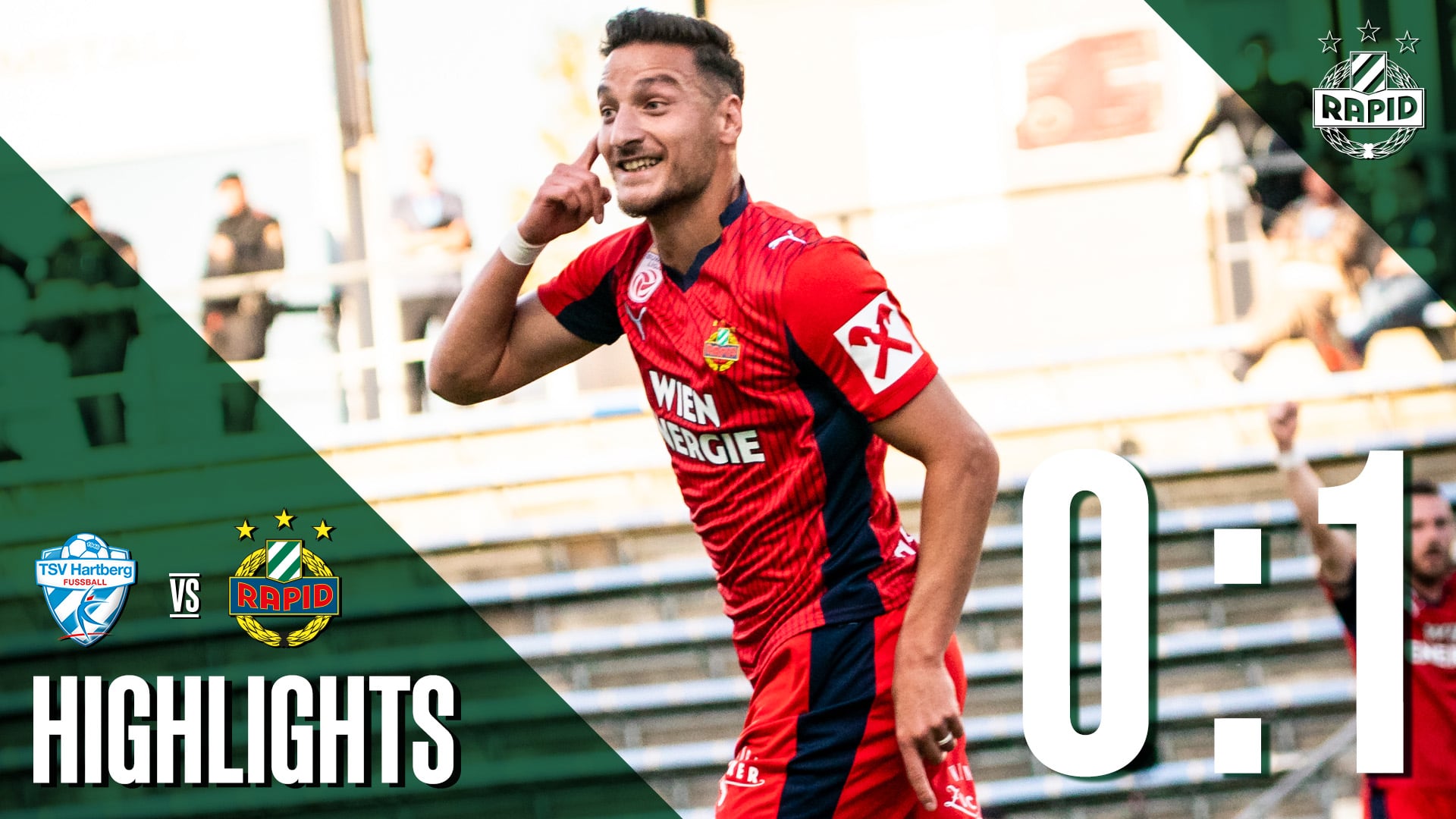 Highlights: TSV Hartberg – SK Rapid | 31.08.2025