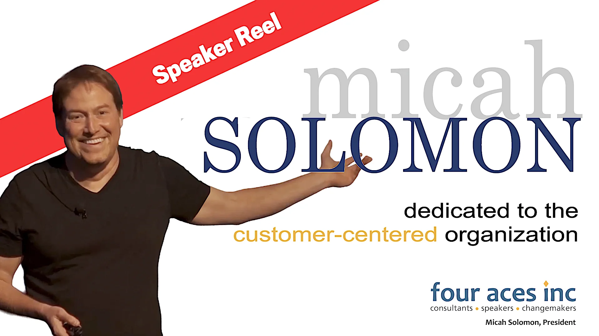 Micah Solomon Speaking Reel