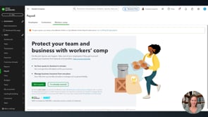 Payroll Workers´ comp tab overview